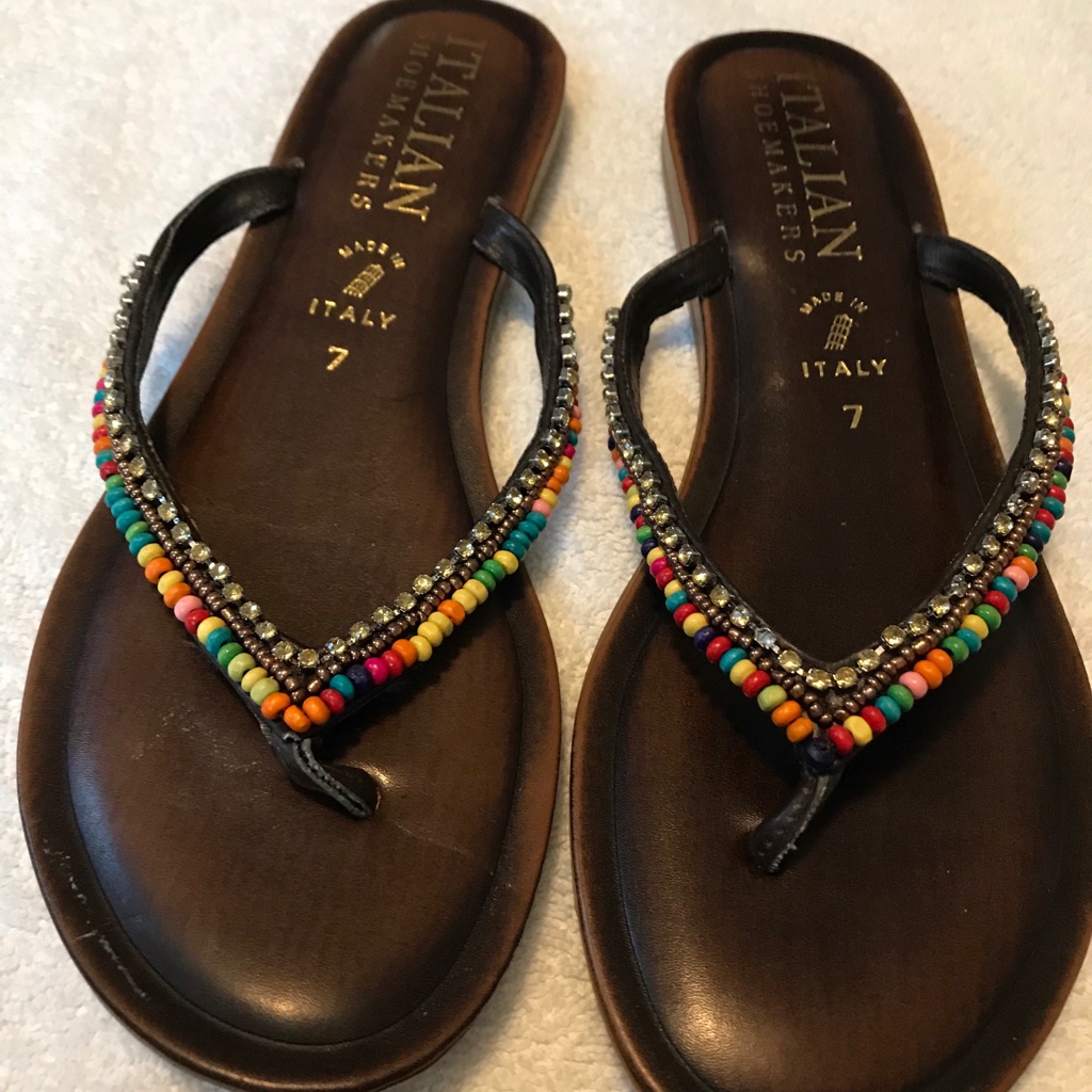 Brand New Dazzling Sandals By Itallian Shoemakers Box 72 Brand New Dazzling Sandals By Itallian Shoemakers Box 72